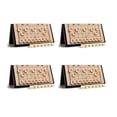 thumbnail image 2 of fastboy Wood Chinese Chess Set Portable Wear-resistant Gaming Toy Intelligent Plaything Card Slot Style Waterproof Board Games for Adult 25*25cm, 2 of 9