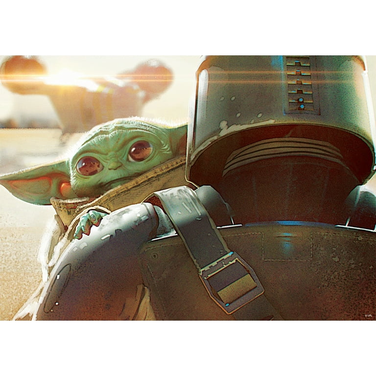 Star Wars The Mandalorian 500ピースジグソーパズル Amazon.com: Buffalo Games - Star Wars - This is The Way