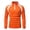 Orange, variant on BXINGOHAI Men's Casual Patchwork Hoodless Sweatshirt Blend Stretchy Quarter-Zip Mock Neck Long Sleeve Pullover Shirt Outdoor Athletic Sports Tops Today Sales Orange,XXL
