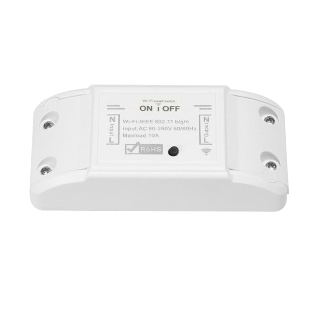 Sidaley Módulo de interruptor inteligente Tuya de 5 uds., interruptor WiFi Universal 10A, Control de voz inalámbrico, temporizador, interruptor de Electrónica