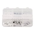 thumbnail image 2 of Kit de uñas resina negro blanco uñas varios tamaños flores decorativas falsas forma de perla falsa con caja de almacenamiento para viajes ANGGREK Otros, 2 of 8