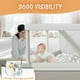 thumbnail image 5 of Baby Playpen Hiaksedt de 200 x 200 cm para interiores y exteriores con puertas con cremallera, 5 of 7