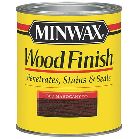 - Minwax Woodfinish Red Mahogany 1-Qt