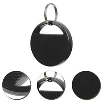 SUSUchens Two Way Separation Alarm APP Control Selfie Function Smart Tracker with Metal Ring Loud Sound Bluetooth-compatible 5.0 Key Finder Black