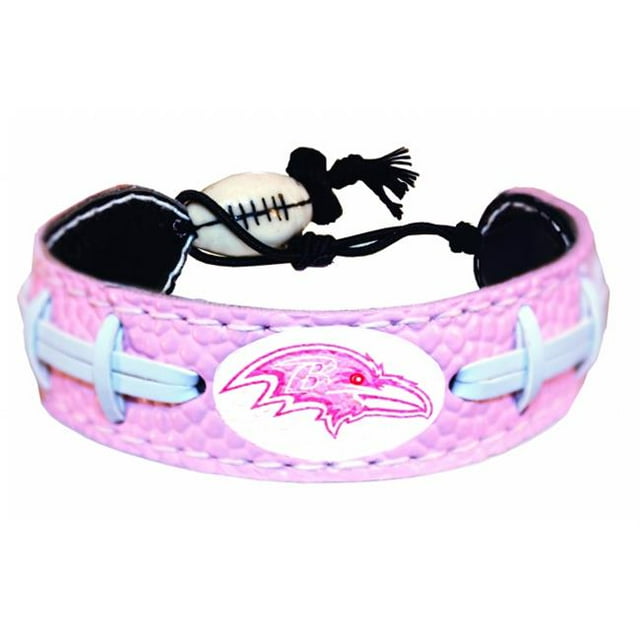 Baltimore Ravens Bracelet de Football NFL Rose