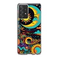 thumbnail image 1 of MUNDAZE Samsung Galaxy A52 Shockproof Clear Hybrid Protective Phone Case Neon Psychedelic Indie Hippie Indie Moon Cover, 1 of 5
