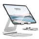 thumbnail image 1 of Soporte para tableta Nulaxy, doble plegable, de aluminio, para iPad, plateado, 1 of 6