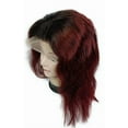 thumbnail image 3 of Closure 4x4 Wig for Women | Dual Colour Black & Wine | 100% Human Hair Wig | Natural Wavy Texture | Remy Virgin Cuticle Aligned Real Hair | Ready to Wear Instant Makeover ( 20 Inch), 3 of 7