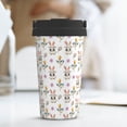 thumbnail image 6 of Picia easter Pattern 500ml Carry Insulated Coffee Mug, Stainless Steel Travel Mug with Hidden Handle, Leak-Proof for Car, Office, Home, and Outdoor Use, 6 of 8