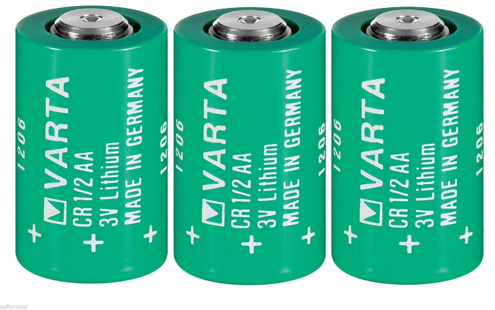 4 piles Varta 46708 CR1/2AA / 1/2 AA (Mignon) (6127) - Pile lithium-dioxyde  de manganèse 3 V