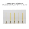 thumbnail image 6 of 5 Tubes Automobile Oil Quality Comparator Transmission Oil Viscosity Tester Comparator Transparent Glass Tester Demonstration Stand, 6 of 8
