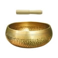 thumbnail image 2 of Tibetan s Set-Perfect Meditation Yoga & made Bowl-with Mallet Cushion - dia 11cm kits 1, 2 of 6