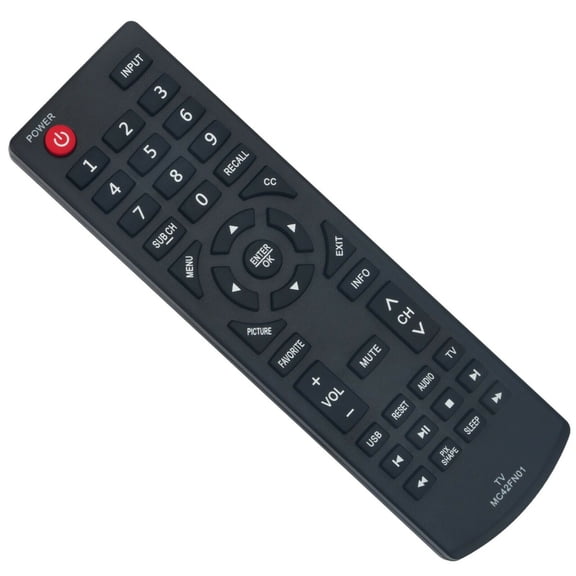 MC42FN01 Replace Remote for SANYO TV FW24E05F FW48D25T FW65D25T FW32D25T