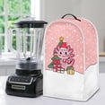 thumbnail image 5 of HELLHERO Oil Proof Protective Case with There is only one dust cover Hand Strap 15.94"H x 9.45"L x 7.28"W, Pink Axolotl Christmas, 5 of 6