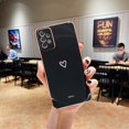 thumbnail image 1 of Funda de teléfono cuadrada con corazón de amor para Samsung Galaxy A32 A 32 A52 A72 A 52 72 4G 5G A52S A53 A23 A33 A73 A12, funda de silicona Tan Jianjun unisex, 1 of 2