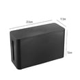thumbnail image 2 of Cable Management Cord Cover, Wire Hider Box, Concealer Organizer Protector System for Home Theater Entertainment Center Office, 1 Pcs, 9.25x4.53x4.72", 2 of 7