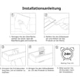 thumbnail image 4 of Soporte para toalla de mano con forma de anillo, elegante espejo circular de acero inoxidable cromado, autoadhesivo para baños, dormitorios, armarios, fácil instalación, sin perforaciones, diseño, 4 of 5