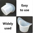 thumbnail image 4 of 6 Pcs Silicone Eye Wash Cups Resuable Non Sterile Eye Bath Cups Eye Flush Cups For Refreshing Cleaning Tired Eyes, 4 of 5