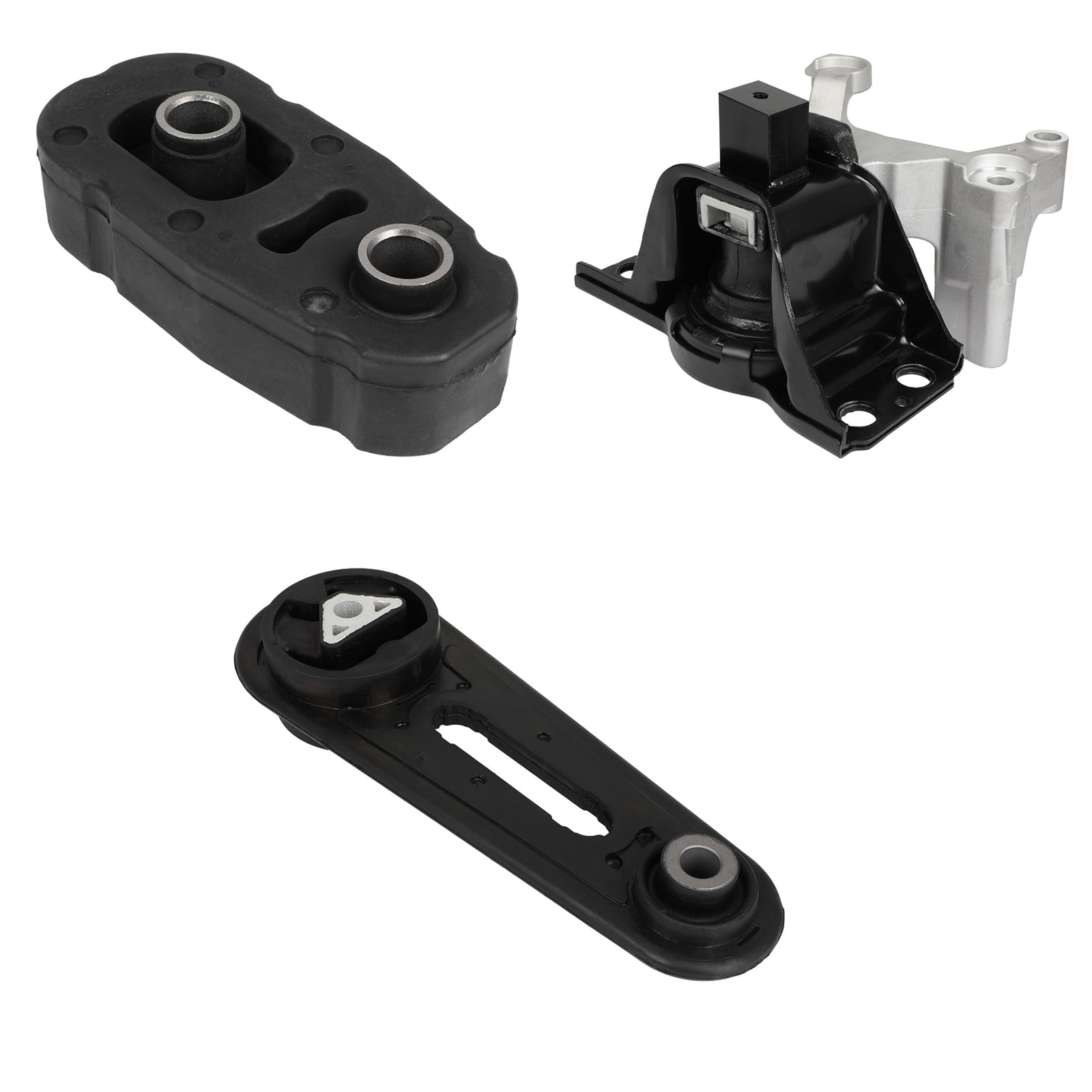 ECCPP Engine Motor Mount and Torque Strut Mount Set Fit For Nissan Sentra 2007-2012 L4 2.0L DOHC, Automatic CVT Transmission A4345 A4348HY A4318