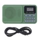 thumbnail image 1 of DAB Radio Solar Powered 3W Stereo Bluetooth Speaker Storage Card USB Music Playback Digital Radio, 1 of 4