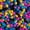 Candy Shop Mix, variant on John Bead Czech Glass Seed Beads 6/0 (100g) Copper Mega Mix Bead