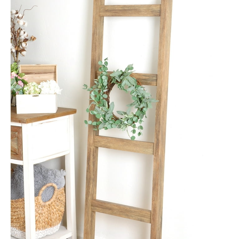Blanket ladder with wreath sale