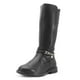 thumbnail image 4 of Bota Larga Yuyin Para Niña Antiderrapante Casual Cómoda 2-6 negro 22, 4 of 6