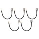 thumbnail image 1 of 5 pcs RF Coaxial Cable N-J to SMA-J Audio Connector 2 Shielded Extension Cord TFL-RG58-21, 1 of 1