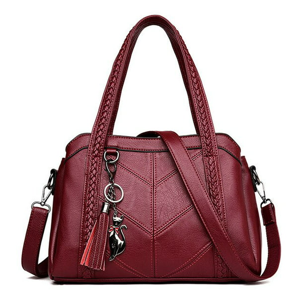 CoCopeaunt Top-Handle Bag for Women Tassel Tote Luxury Spiraea Women ...