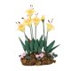 thumbnail image 1 of Miniatura de casa de muñecas en escala 1:12, maceta de resina con flores y plantas, accesorios para casa de muñecas., 1 of 8