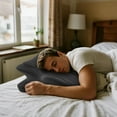 thumbnail image 5 of Couple Pillow Back Cushion, Back Cushion, Wedge Pillow Memory Foam, Posture Support Memory Foam Cushion Leg Wedge for Sitting and Lying Chest and Back, 5 of 7