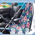 thumbnail image 3 of KUIFORTI Waterproof Car Seat Protector Non-Slip Sweat Towel Seat Cover, Washable for Gym Workouts Running Swimming Hiking, Fits Cars SUVs Trucks Tropical Hibiscus Print, 3 of 7