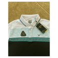 thumbnail image 2 of Callaway Opti-Dri Golf Shirt Mens Bright White Multi Striped UPF 50, L, 2 of 2