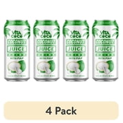 (4 pack) Vita Coco Coconut Juice, Original with Pulp, 16.5 fl oz