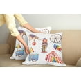 thumbnail image 3 of Ambesonne Colorful Throw Pillow Cover 2 Pack, Clown Circus, 16", Multicolor, 3 of 6