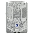 thumbnail image 2 of Zippo Armor Medieval High Polish Chrome Pocket Lighter, 2 of 6