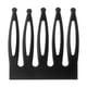 thumbnail image 3 of 100 mini pinzas de metal para el pelo, accesorios para el cabello para niñas peine negro, 3 of 7