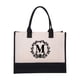 thumbnail image 1 of Women's Cotton Canvas Tote Bag Personalized Beach Shoulder Bag for Shopping and Travel, 1 of 7