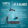thumbnail image 4 of Bomba utilitaria Little Giant 5-ASP-LL 115V 1/6HP 1500LPH azul, 4 of 9