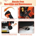 thumbnail image 3 of Trendix Backpack Leaf Blower, 52CC 2-Stroke Engine 550CFM Dust Blower for Patio Cleaning Lawn Care, 3 of 6