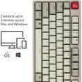 thumbnail image 2 of C2 Full Size Wired Mechanical Keyboard Compatible with Mac, Brown , 104 Keys ABS Retro Color Keycaps Gaming for Windows, USB-C Type-C Braid Cable, 2 of 3