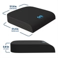 thumbnail image 6 of Everlasting Comfort Wheel Chair Pad, Tail Bone Medical Cushion, Ergonomic Gel Memory Foam, Black, 6 of 9