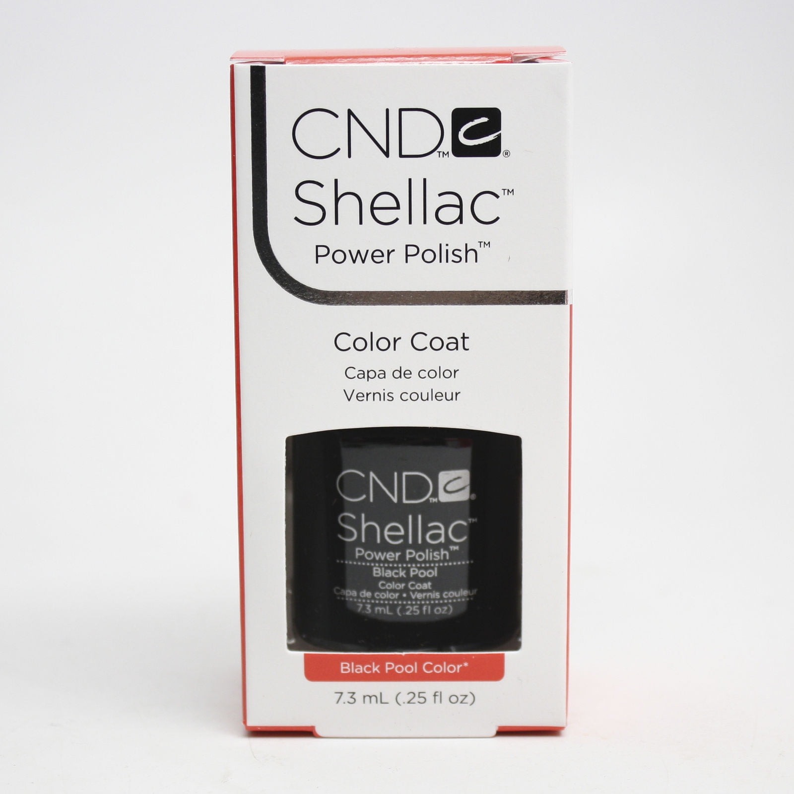 CND Shellac UV Color Black Pool .25oz