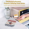 thumbnail image 6 of 4th of July Country Star Pot Holders for Kitchen Heatproof Potholder, 5 Pack Independence Day Patriotic Red Blue Plaid Hot Pads Multipurpose Oven Pads Cloth Potholders Trivet for Cooking Baking, 6 of 8