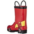 thumbnail image 7 of Disney Cars Kid's Lightening Mcqueen Boy's Red Rubber Rain Boots - Size 5 Toddler, 7 of 7