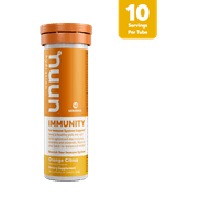 Nuun Hydration Immunity Electrolyte Tablets With Vitamin C, Orange Citrus, 3 - 10 Count Tubes