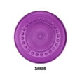 thumbnail image 3 of Jouet pour Animaux Interactif Extérieur Jardin Parc Jeu Amusant Disque Volant Compact Entraînement Portable Sport Exercice Jouets Animaux Violet P, 3 of 8