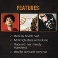 thumbnail image 5 of Woody's Flexible Hair Styling Cream for Men, Soft Hold & Shine, Curly Hair Products 3.4 oz, 5 of 7