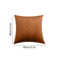 thumbnail image 3 of Fwttom Cool Pillowcase, Velvet Embossed Pillow Double-Sided Different Pattern Cushion Cushion Cover, 3 of 6