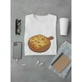 thumbnail image 3 of Pizza On Wooden Ball Food Tee Men's -Image by Shutterstock, 3 of 4